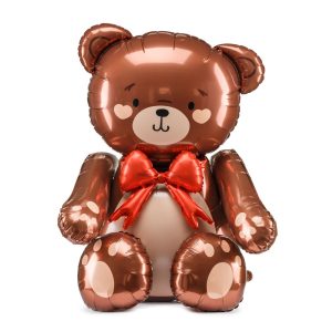 A large teddy bear balloon